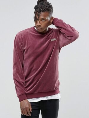 Men's Comfortable Light Maroon Full Sleeves Jersey