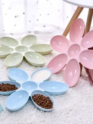 3pcs Pet Food Tray